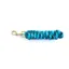 KM Elite 7Ft Double Braid Cotton Leadrope - Pastel Blue Fleck